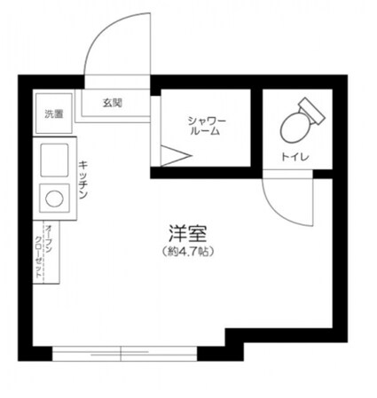 高田馬場駅 徒歩7分 1階の物件間取画像